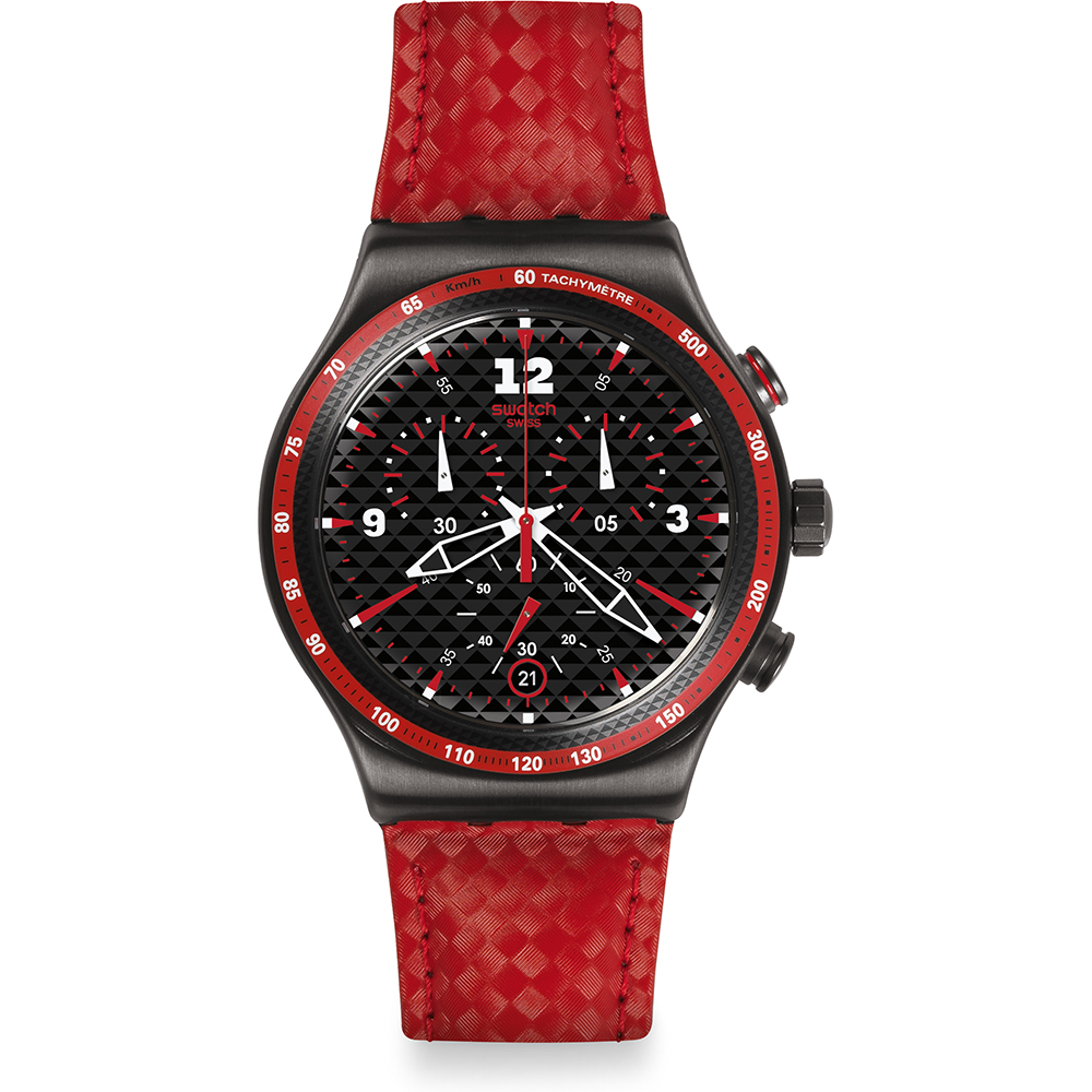 Reloj Swatch Irony - Chrono New YVM401 Rosso Fuoco