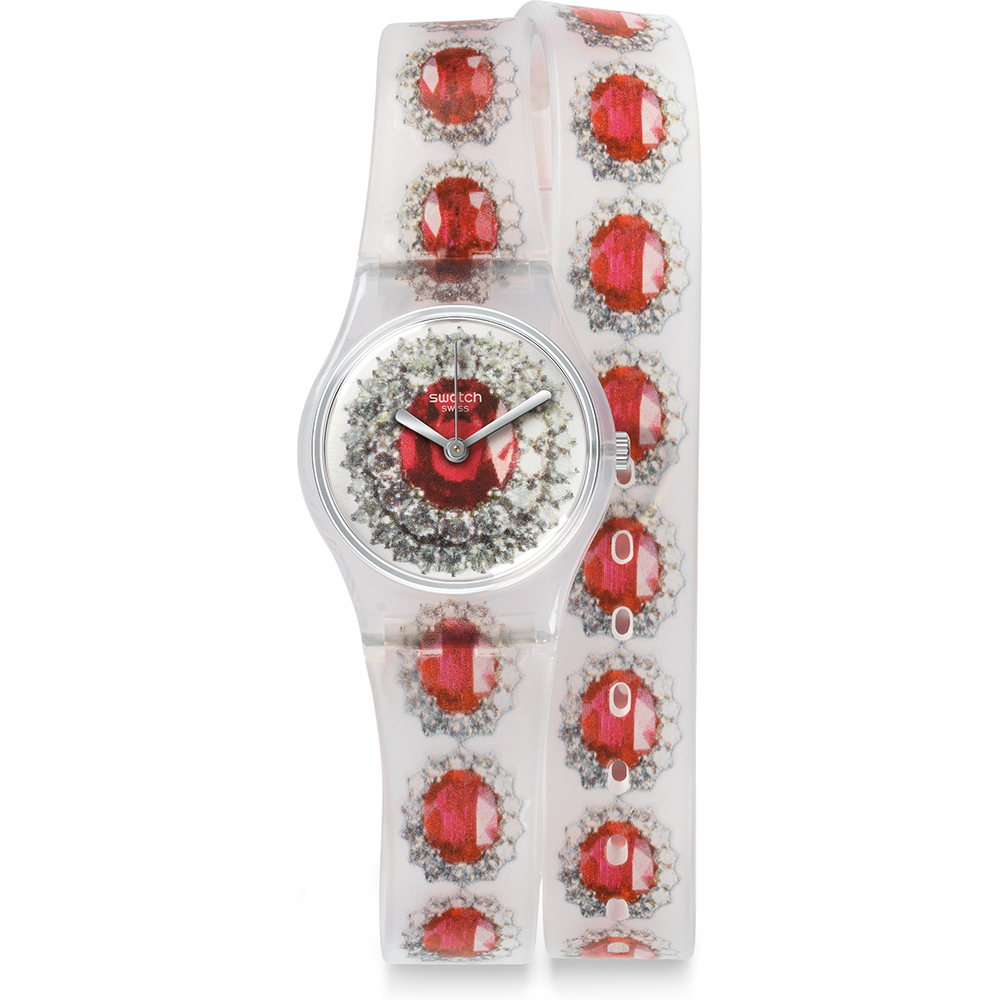 Reloj Swatch Standard Ladies LK342 Ruby Silver