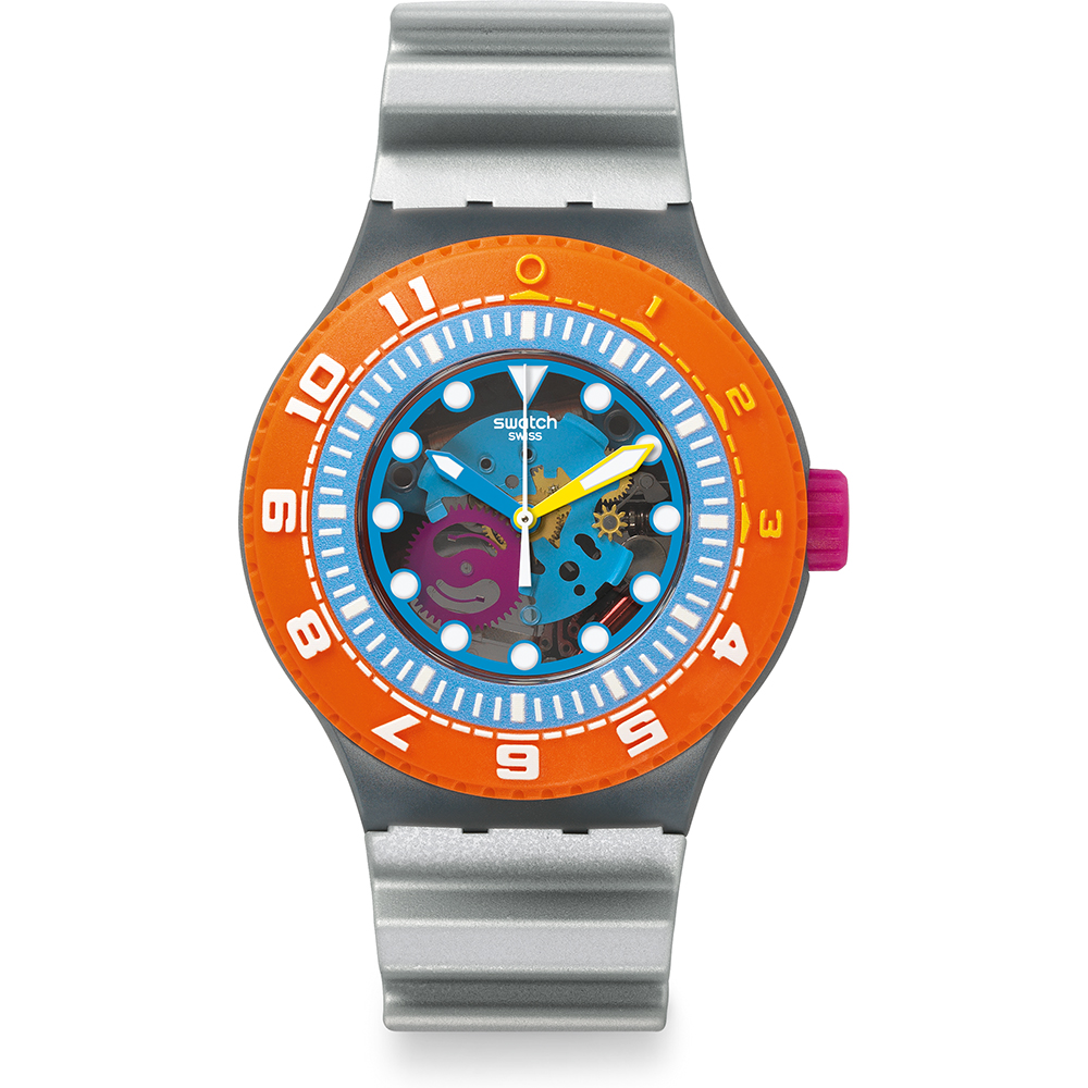 Reloj Swatch Scuba Libre SUUM101 Sea-Through