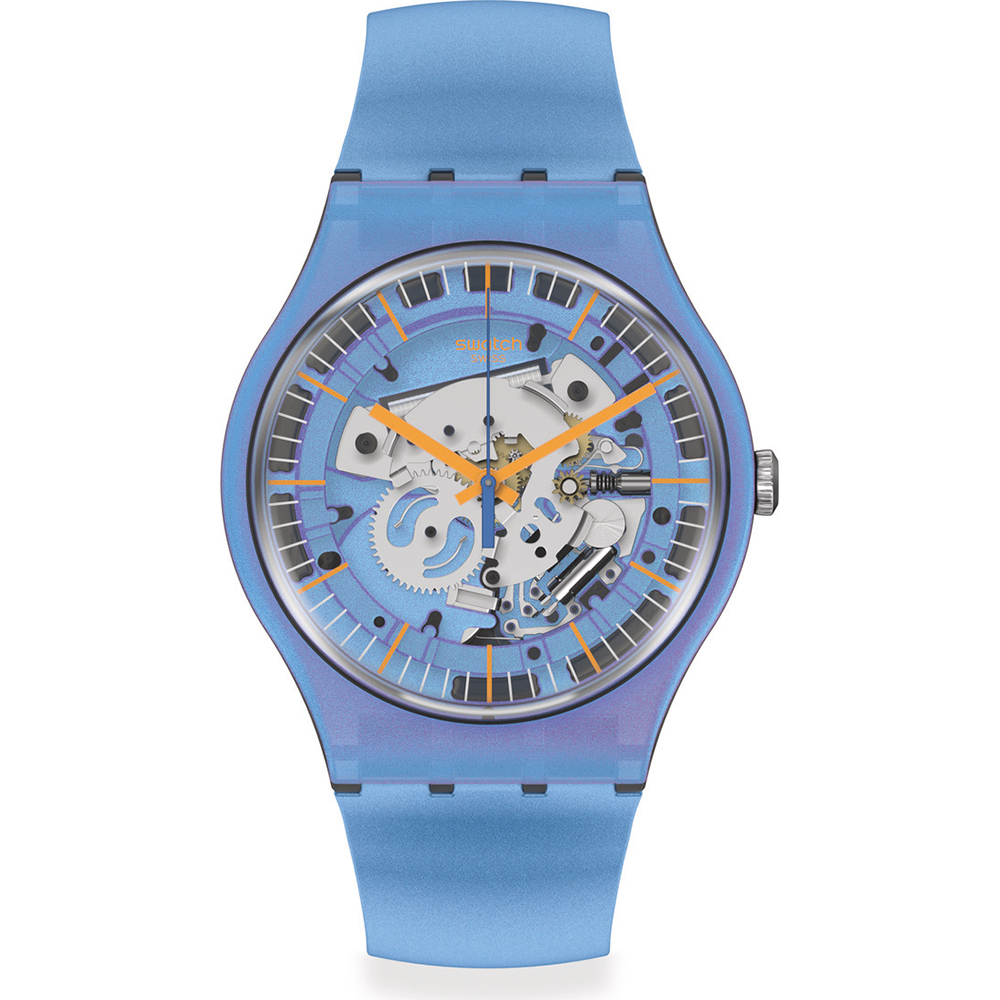 Reloj Swatch NewGent SUOM116 Shimmer Blue