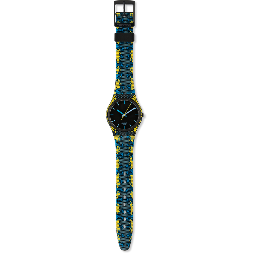 Reloj Swatch Standard Gents GB254 Snaky Blue
