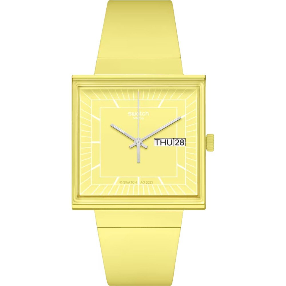 Reloj Swatch What If - Square SO34J700 What If... Lemon?
