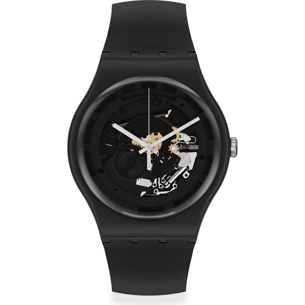 Reloj Swatch NewGent SO32B108 Spot Time Black