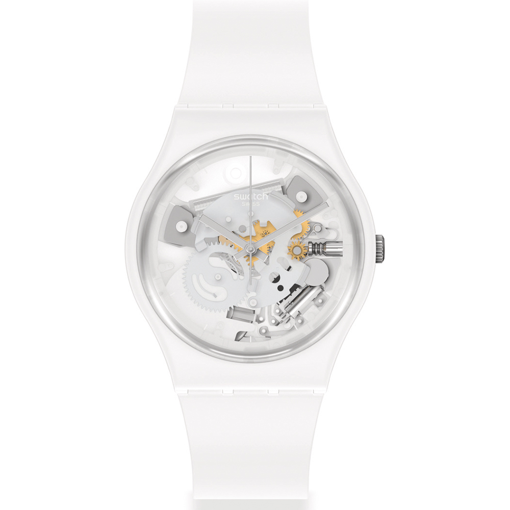 Reloj Swatch Standard Gents SO31W102 Spot Time White