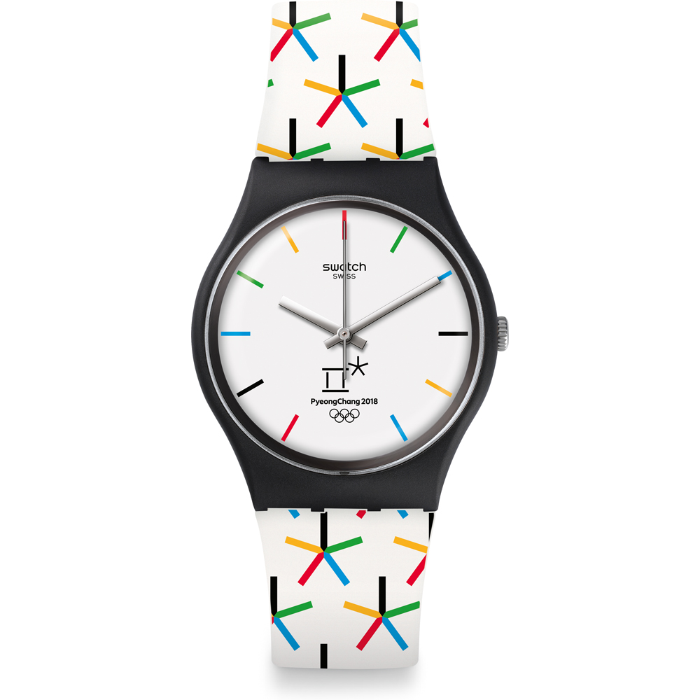 Reloj Swatch Standard Gents GZ317 Star Games Olympic Collection