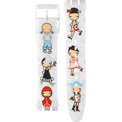 Correa Swatch Plastic - Touch - STA/STB/STG ASTGK103 STGK103 Dressin' Day