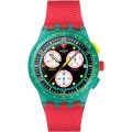 Reloj Swatch New Chrono Plastic SUSG409 Neon Emerald Chrono