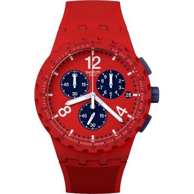 Reloj Swatch New Chrono Plastic SUSR407 Primarily red