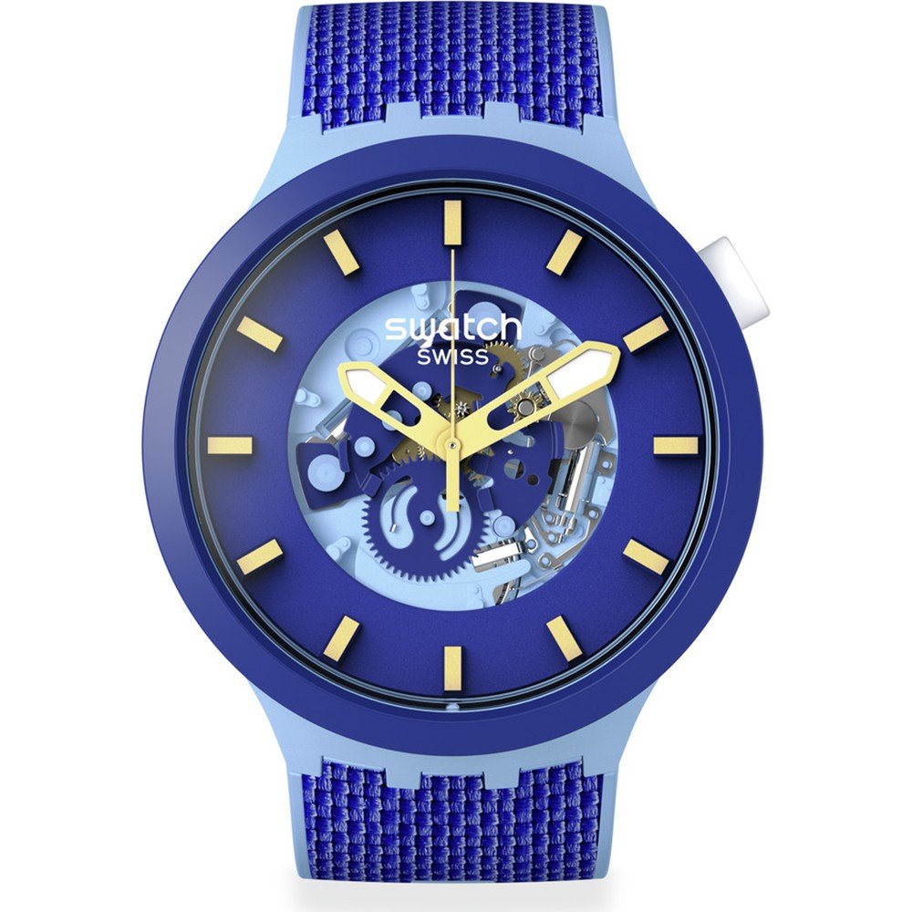 Reloj Swatch Big Bold SB05N105 Bouncing Blue