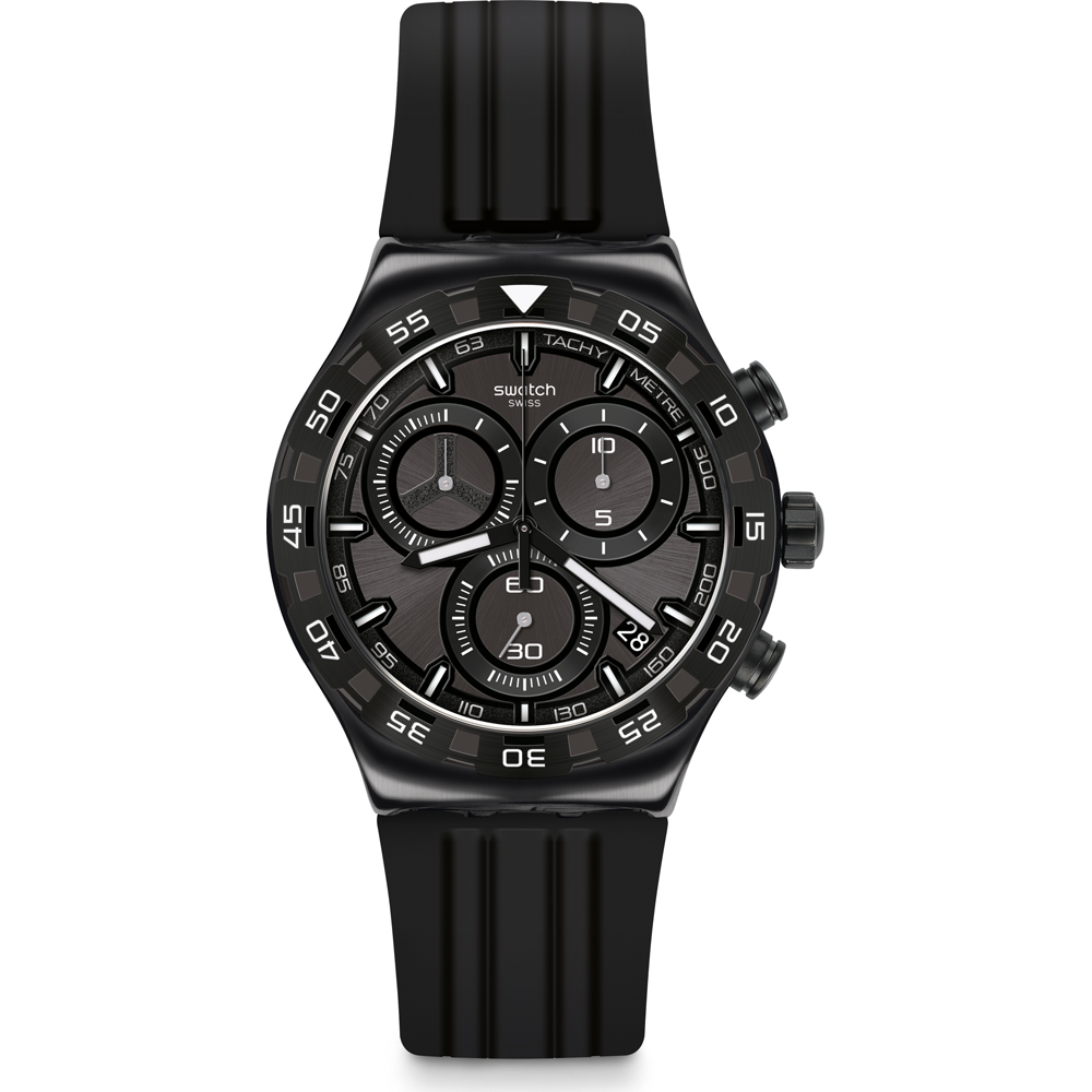 Reloj Swatch Irony - Chrono New YVB409 Teckno Black