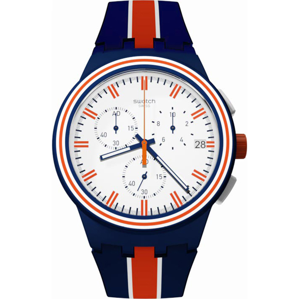 Reloj Swatch New Chrono Plastic SUSZ400 Tie Break