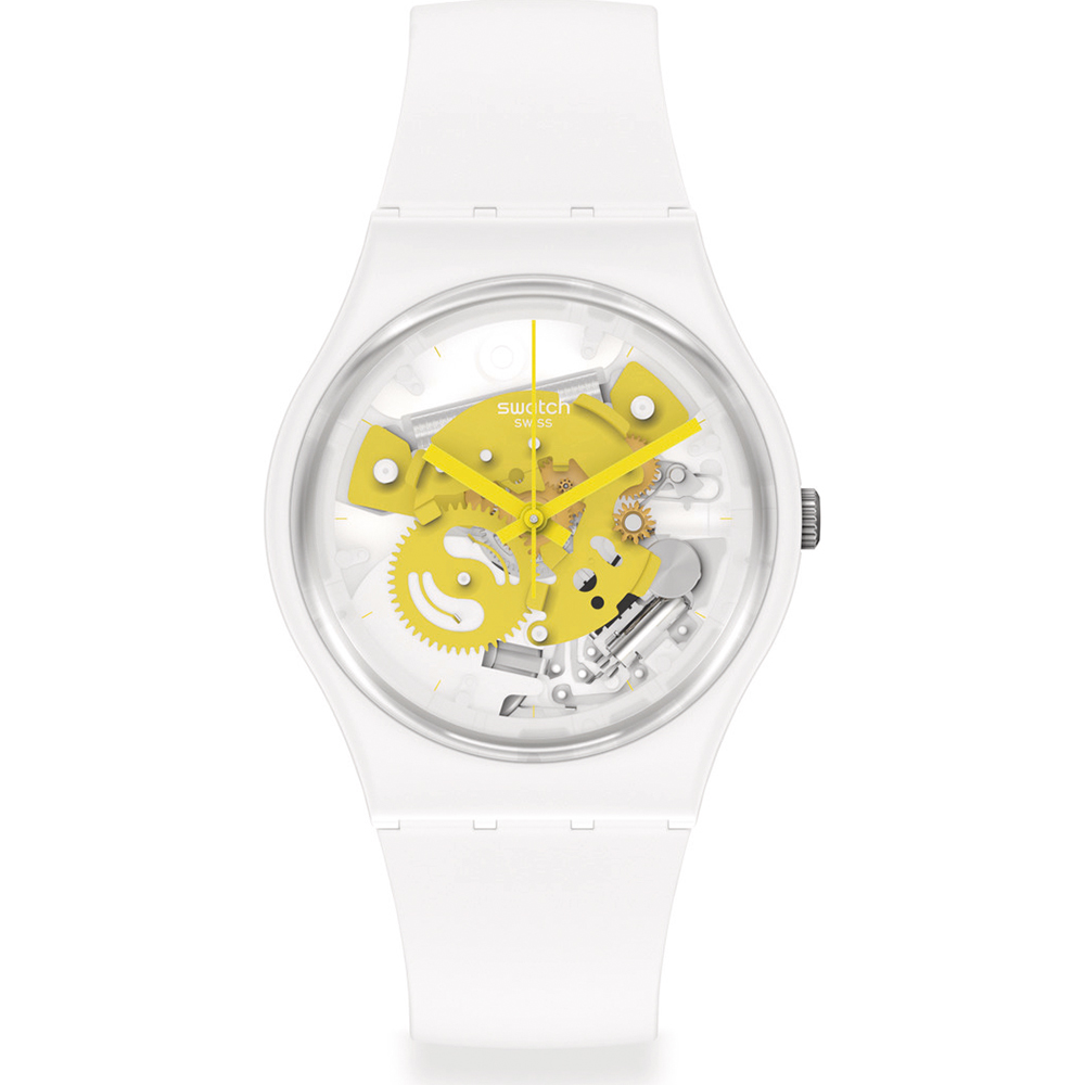 Reloj Swatch Standard Gents SO31W105 Time to yellow small