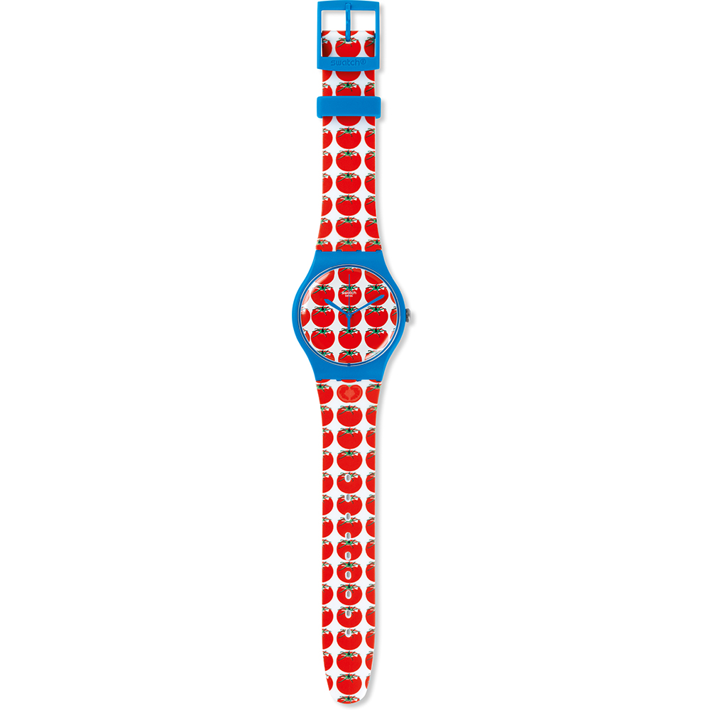 Clock Swatch Maxi MSUOS102 Tomatella