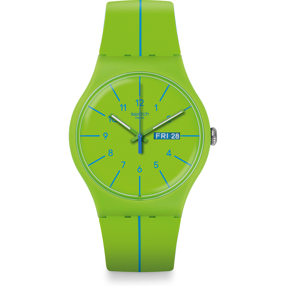 Reloj Swatch NewGent SUOG707 Verde Azul