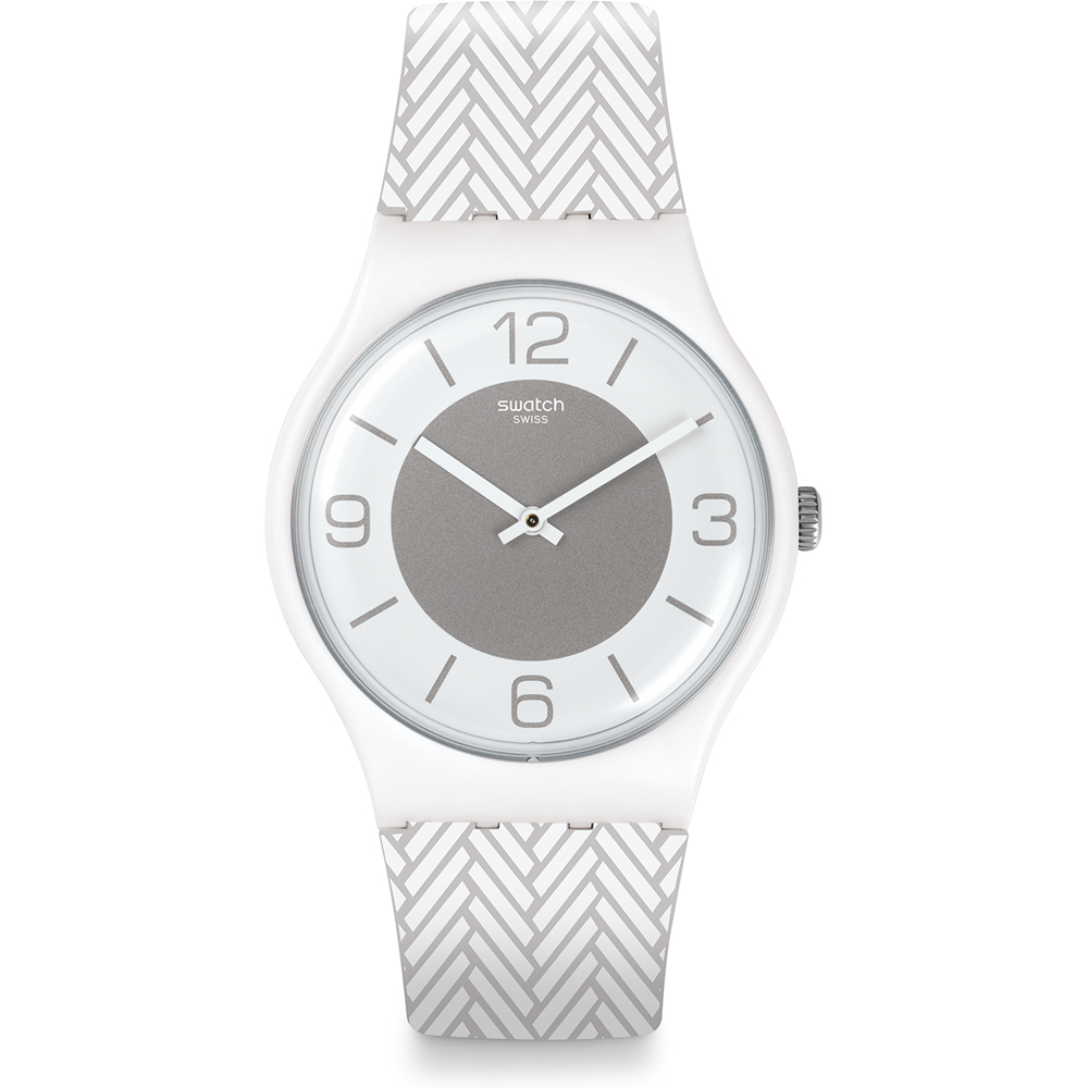 Reloj Swatch NewGent SUOW131 White Gloves