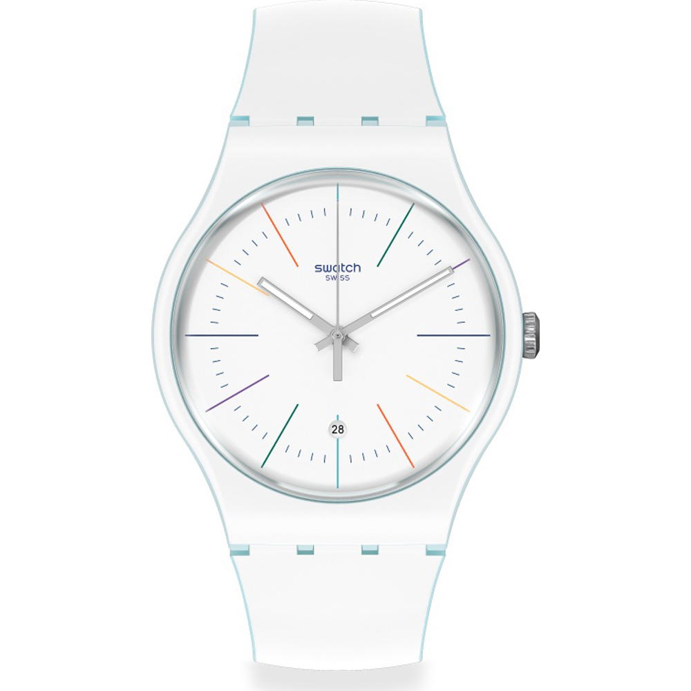 Reloj Swatch NewGent SUOS404 White layered