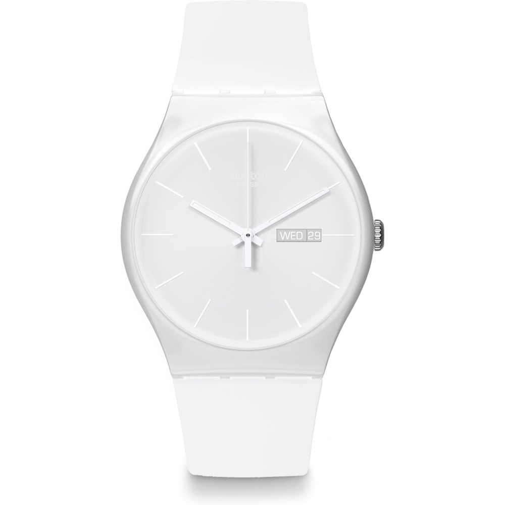 Reloj Swatch NewGent SUOW701 White Rebel