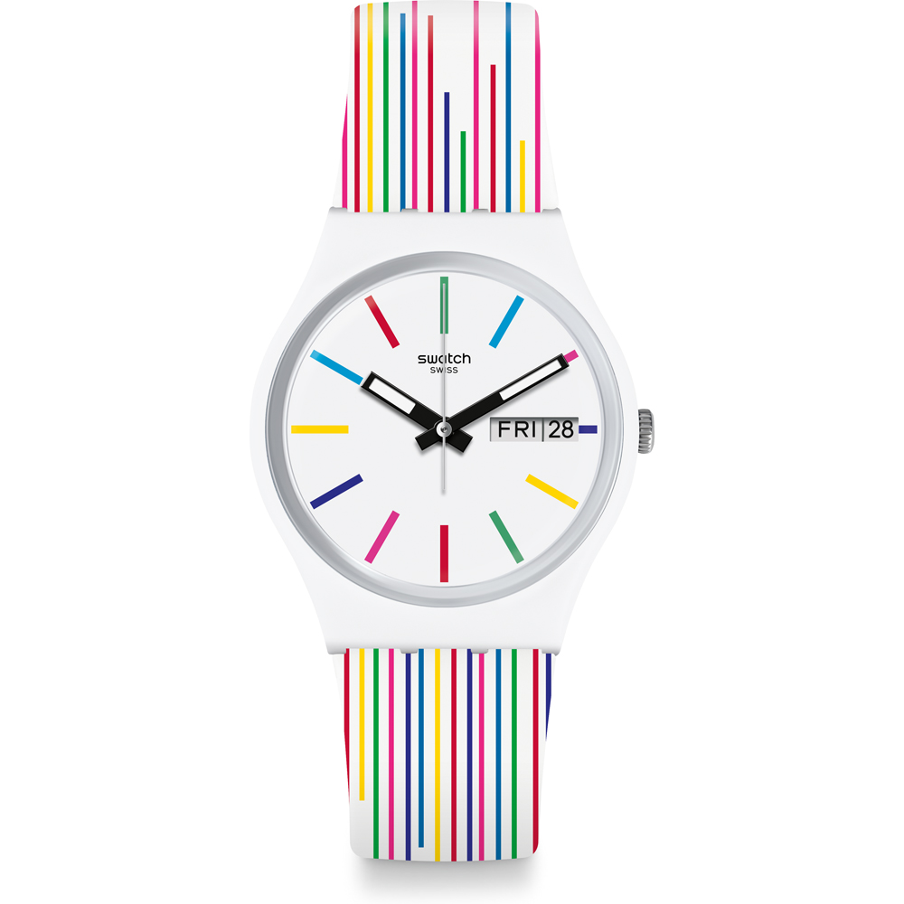 Reloj Swatch Standard Gents GW712 White Samba