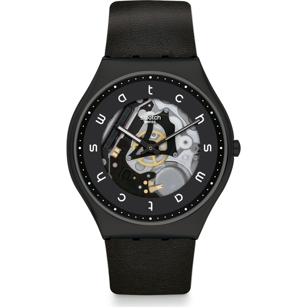 Reloj Swatch New Skin Irony SS07B101 White side