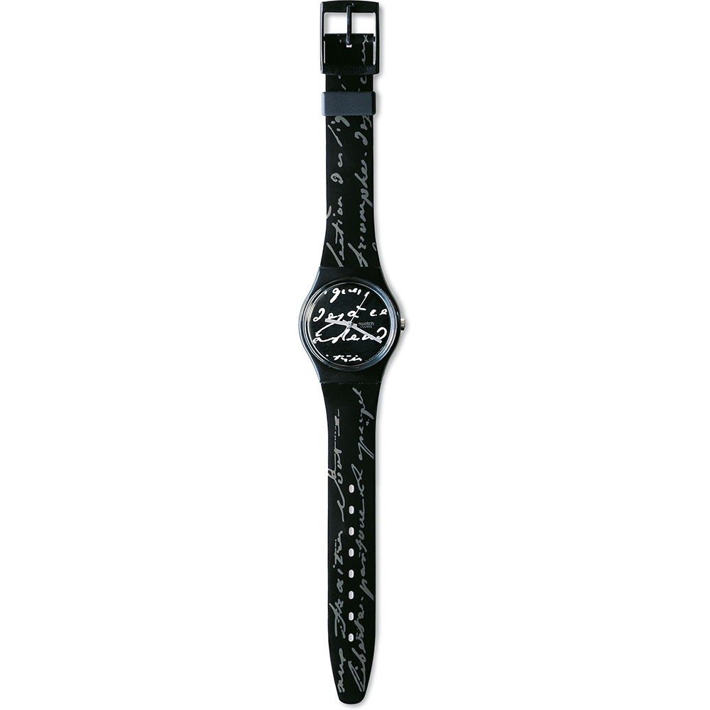 Reloj Swatch Standard Gents GB165 White Writing
