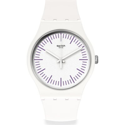 Reloj Swatch Originals Large (41mm) SUOW173 Whitenpurple