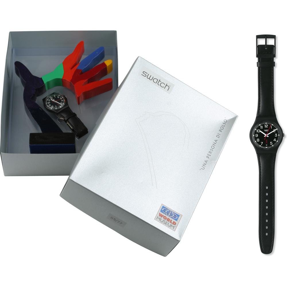 Reloj Swatch Packaging Specials GB750PACK World museum (Red Sunday)