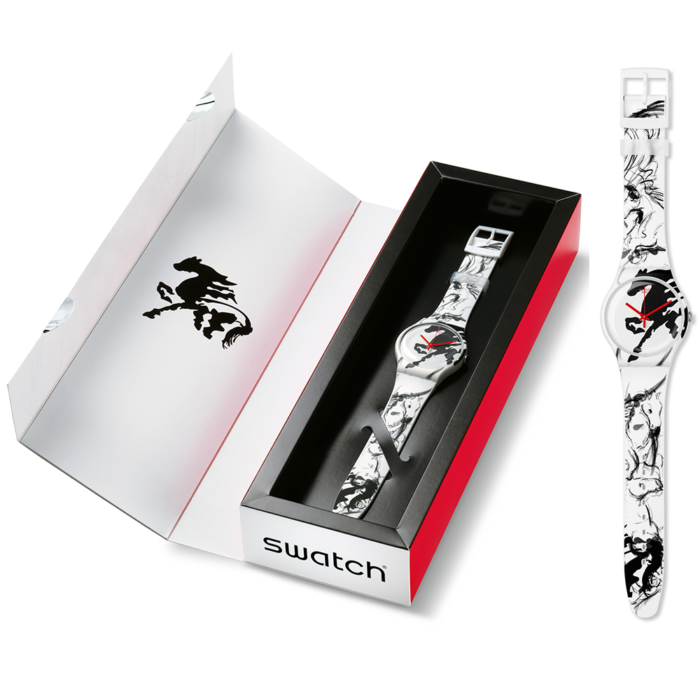 Reloj Swatch Chinese New Year Specials SUOZ169 Year Of The Horse