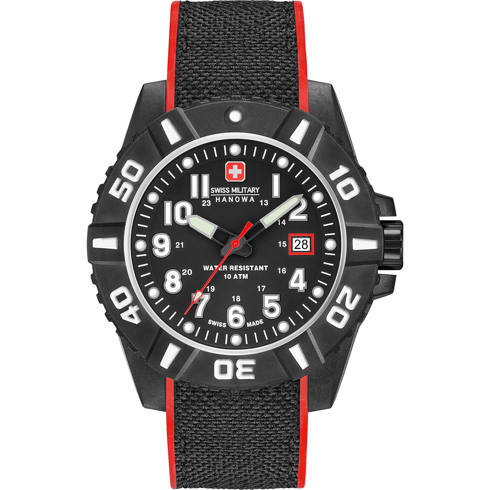 Reloj Swiss Military Hanowa Aqua 06-4309.17.007.04 Black Carbon