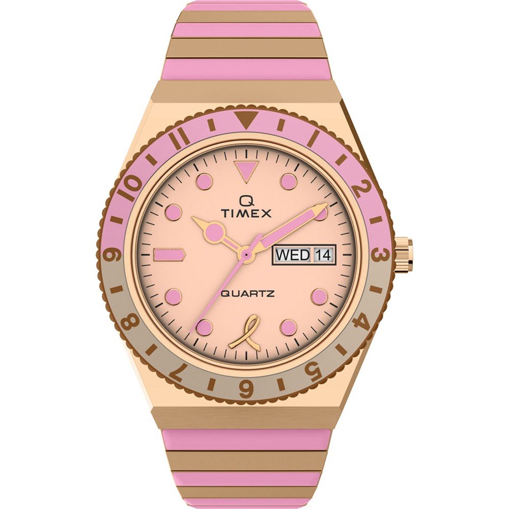 Reloj Timex TW2V52700 Q - BCRF Pink Ribbon