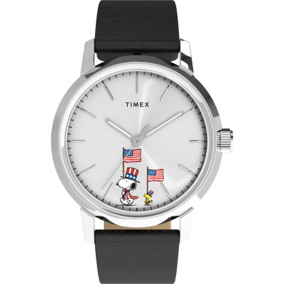 Reloj Timex X Peanuts TW2Y50300 Peanuts x Timex Marlin Automatic Americana