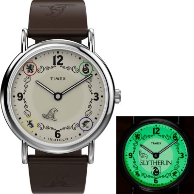 Reloj Timex Lab TW2Y76400 Harry Potter x Timex Weekender Slytherin House