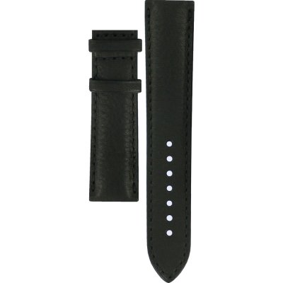 Correa 20mm reloj Tissot cierre desplegable cuero negro T852037163