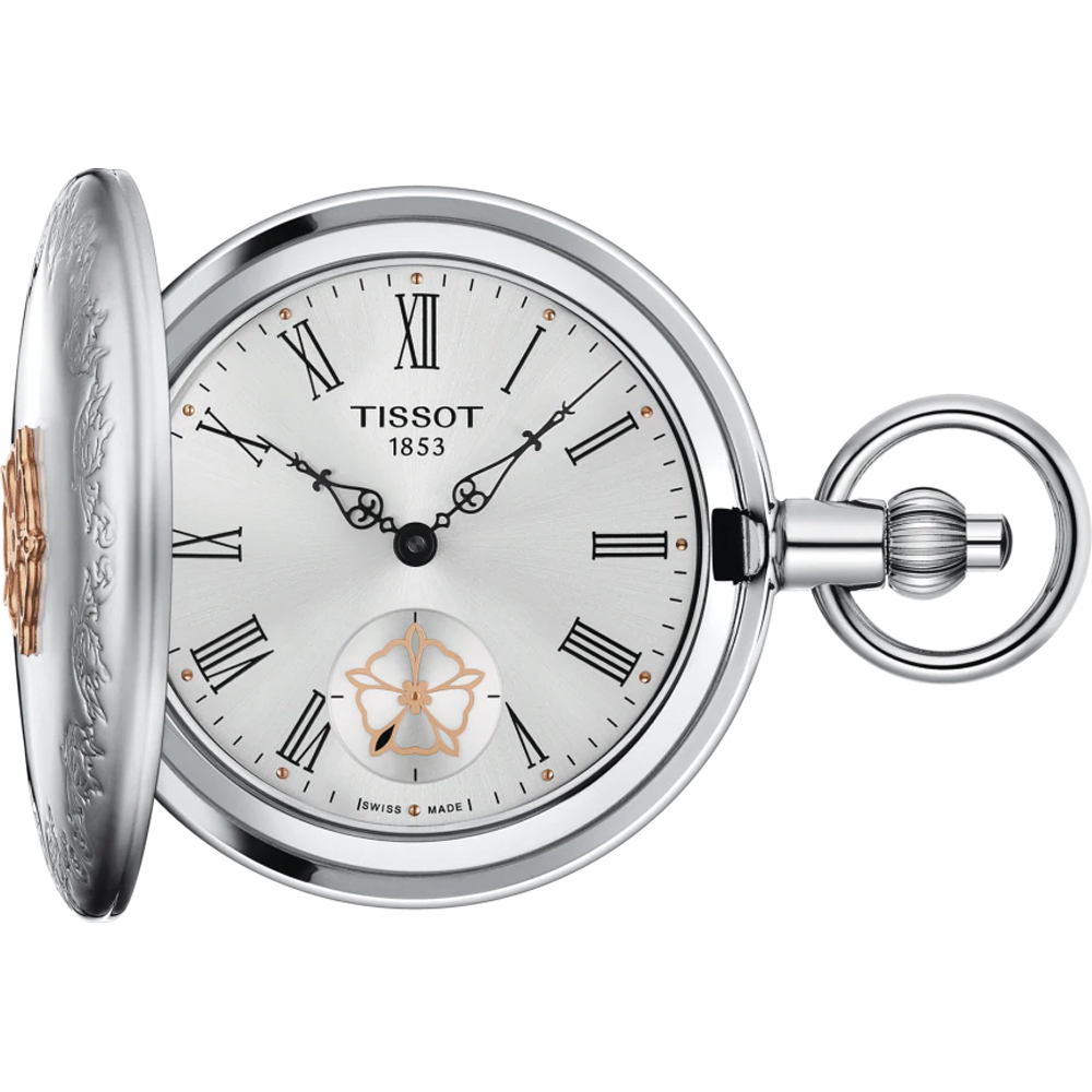 Relojes de bolsillo Tissot T-Pocket T8654059903800 Savonnette