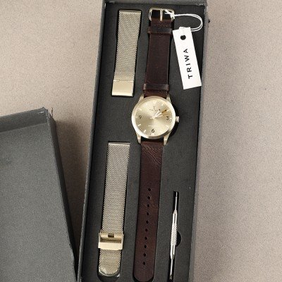 Reloj Triwa LAST119CS010417-SC Lansen, Sort Of Black Champagne