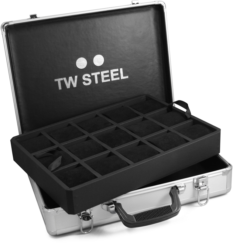Caja para relojes TW Steel ALUCASE15 Aluminum Display Case