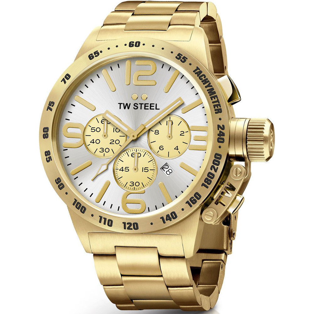 TW Steel Watch Chrono Canteen bracelet CB84