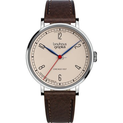 Reloj Walter Gropius New Bauhaus WGN-001-01Z Chicago 1937 Limited Edition